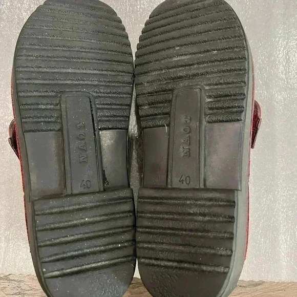 [40/US9-9.5]NAOT Red Slip In  Loafer - Picture 7 of 8